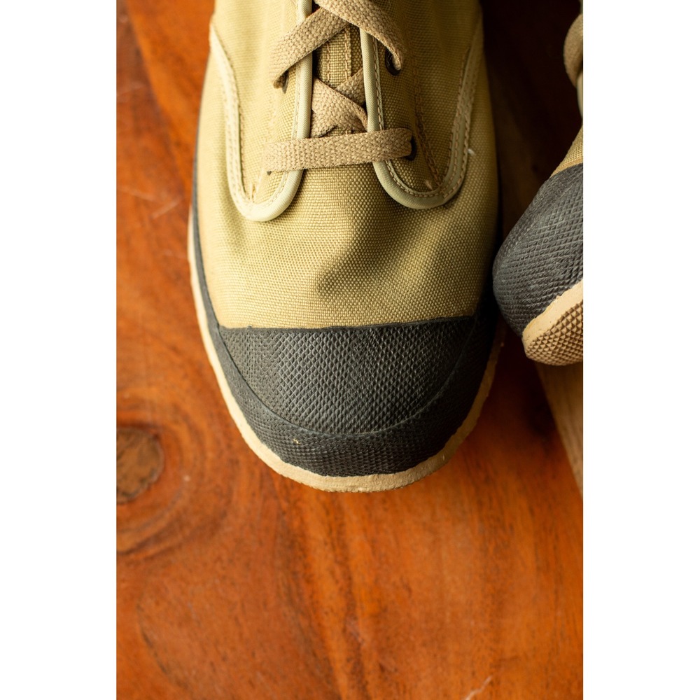 Vtg Hodgman Lakestream Canvas Wading Boots Style 19202 Mens Size 12 Lug Sole - Picture 4 of 8